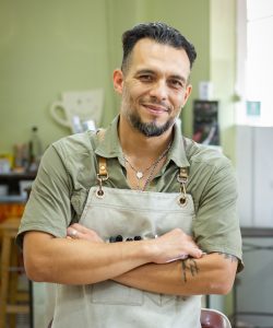 Lucas, del equipo de Sir Franklin Monasterios